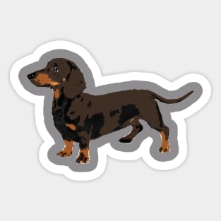 Daschund dog Sticker